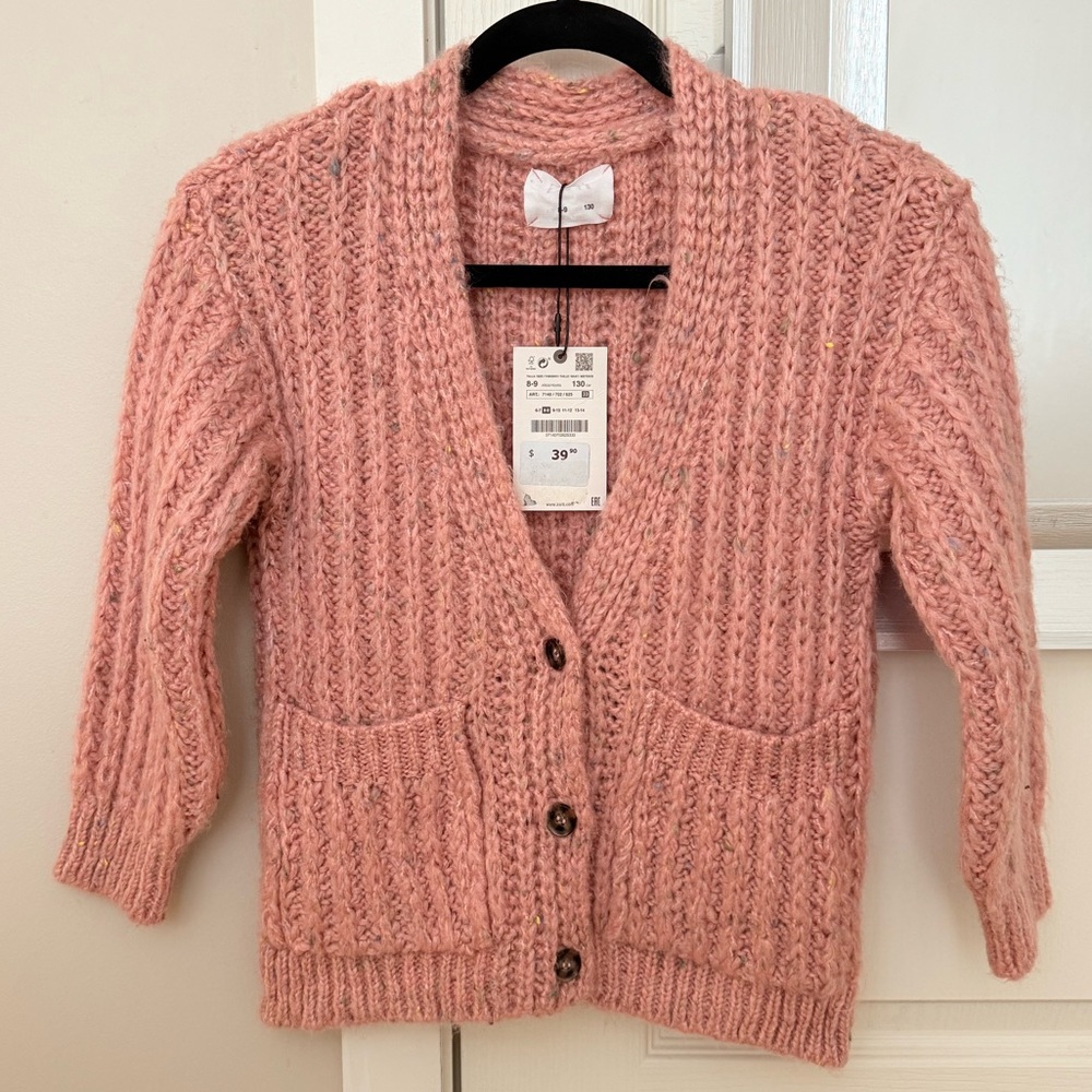 Kids Zara Knit Cardigan (Size 8-9 Years Old)